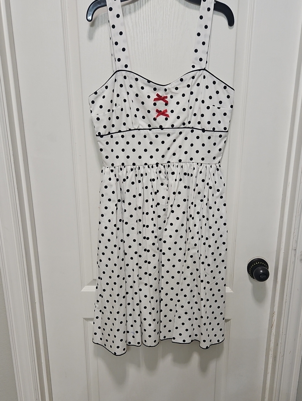 Pin Up Style Polka Dot Sundress